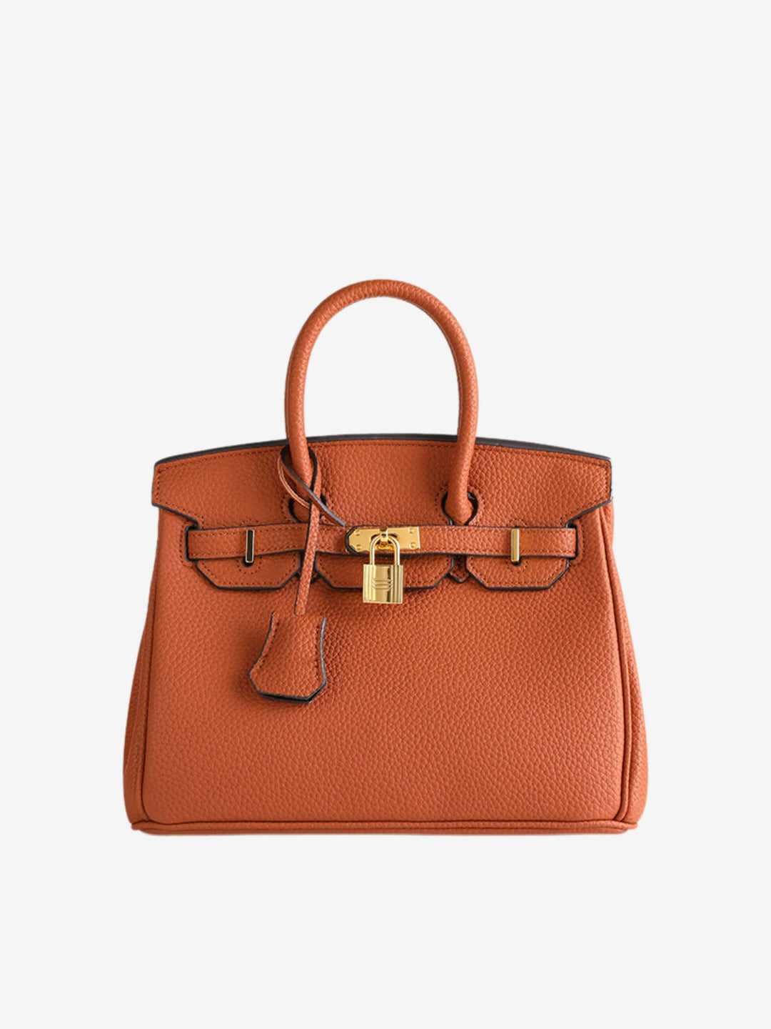 Kaunas | Strukturierte Power‑Handtasche in Leder