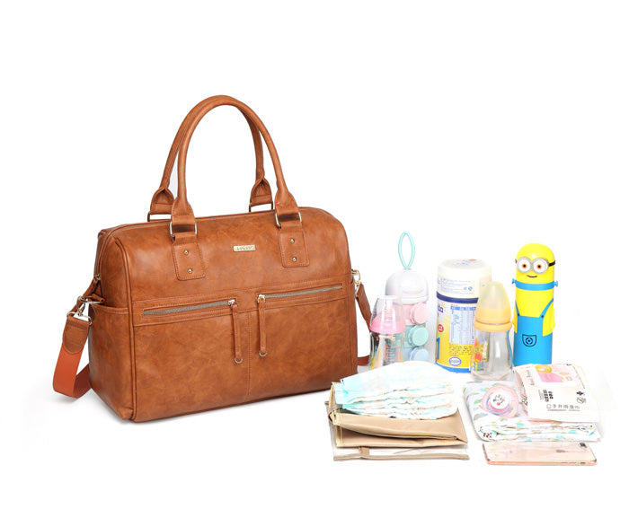 Innsbruck | Veganer Leder-Nappy-Bag All‑in‑One