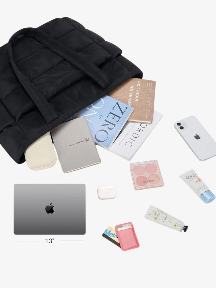 Pecs | Gesteppte Puffer‑Tote