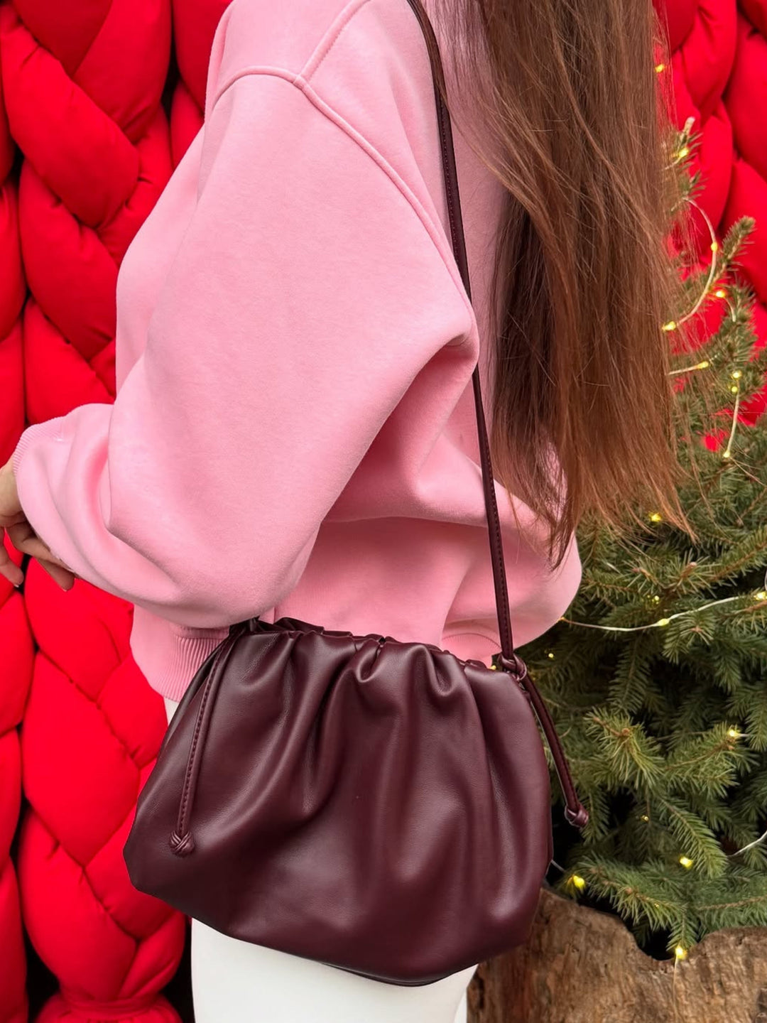Palmas | Geflochtene Raffia-Chain-Tasche