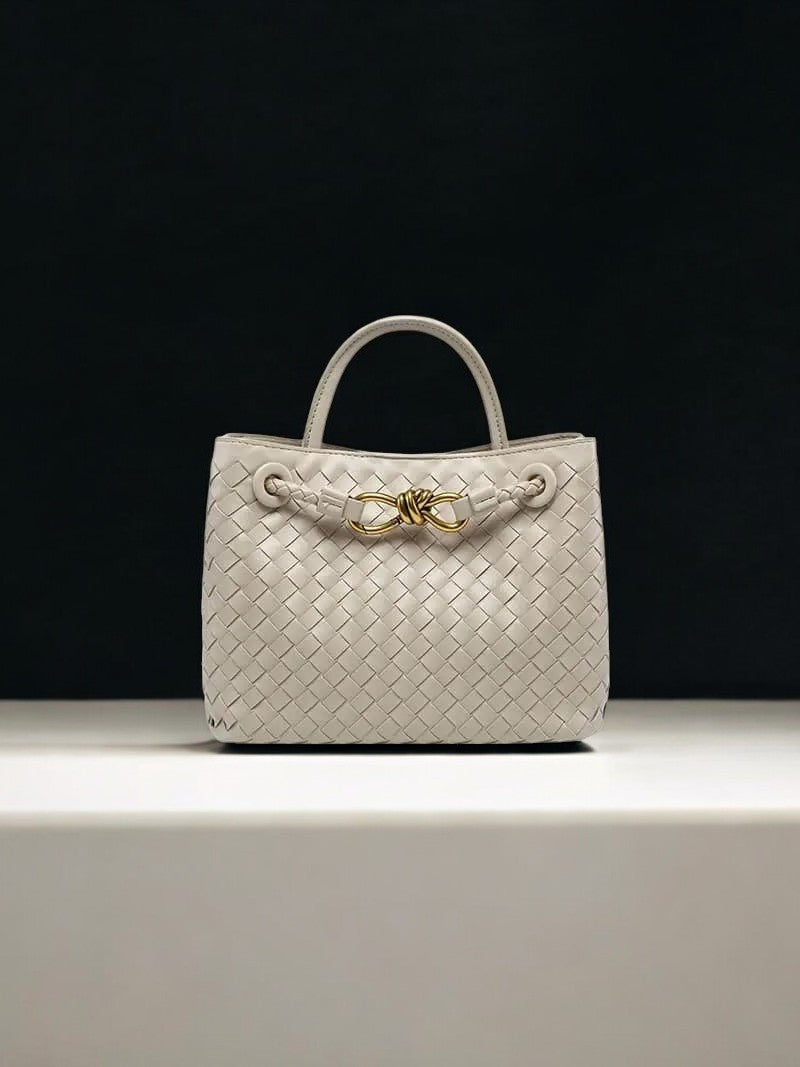 Assisi  | Geflochtene Leder‑Midi‑Tote