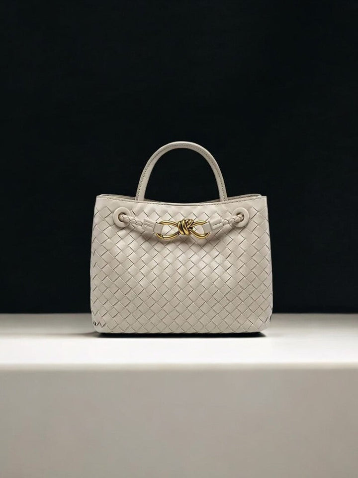 Assisi  | Geflochtene Leder‑Midi‑Tote