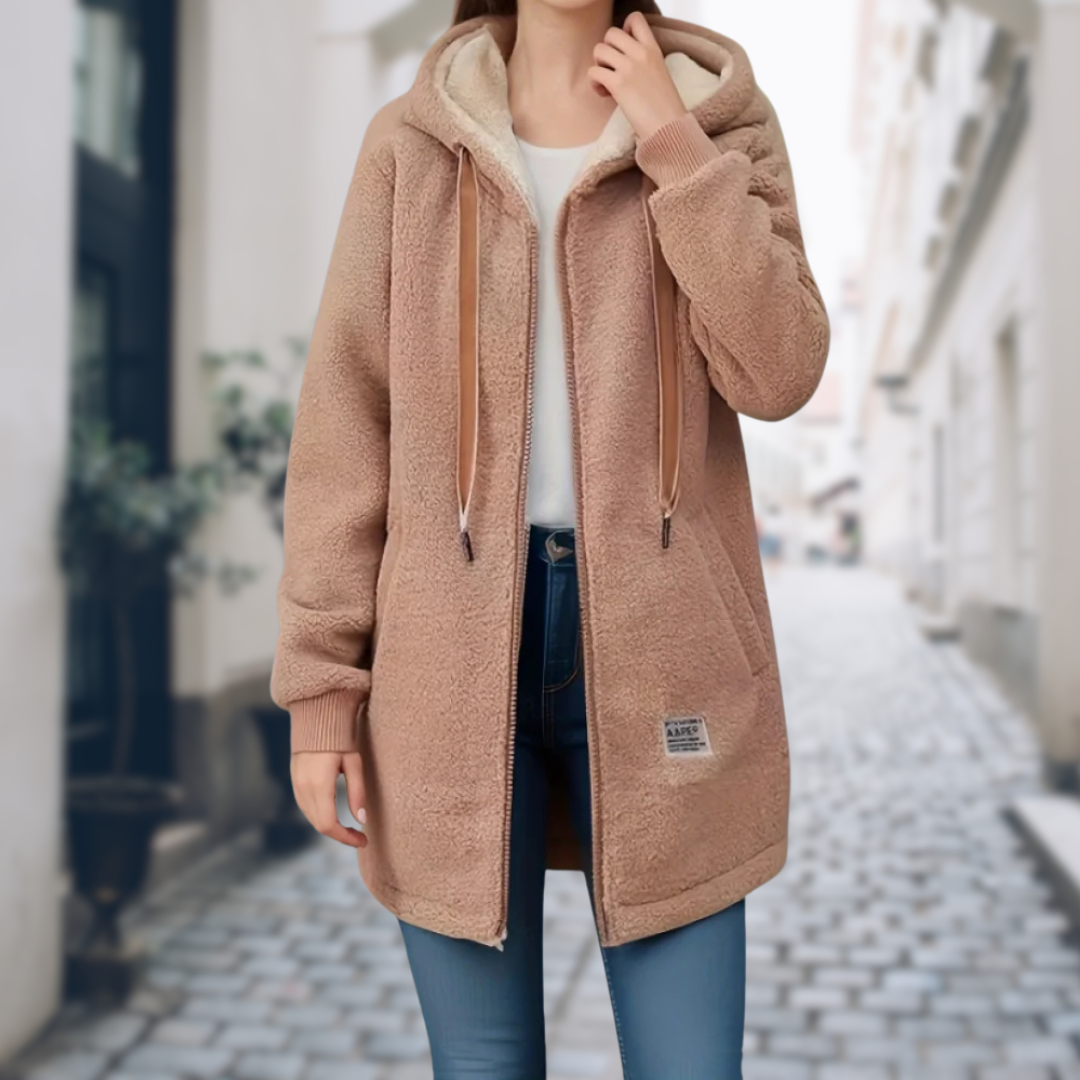 Solem | Warme Damen-Winterjacke mit Fleecefutter