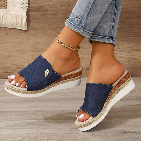 Trenna | Elegante Plateau-Sommersandale