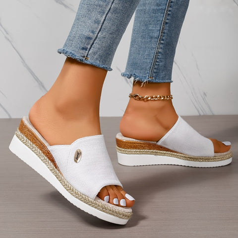 Trenna | Elegante Plateau-Sommersandale