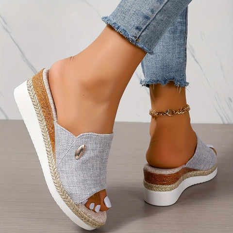 Trenna | Elegante Plateau-Sommersandale