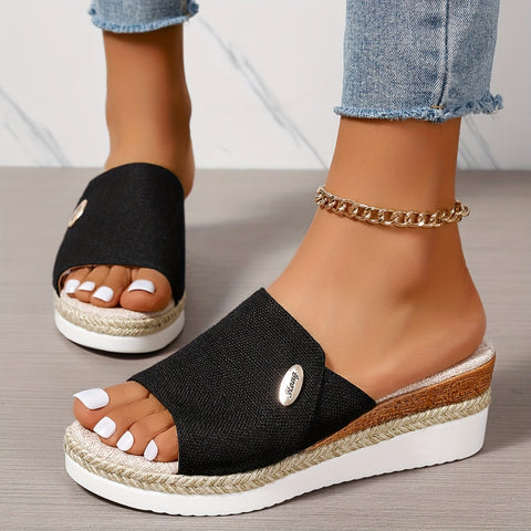 Trenna | Elegante Plateau-Sommersandale
