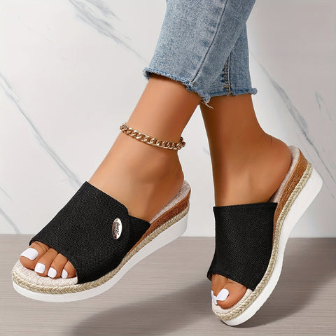 Trenna | Elegante Plateau-Sommersandale
