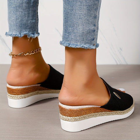 Trenna | Elegante Plateau-Sommersandale
