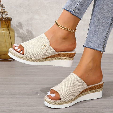 Trenna | Elegante Plateau-Sommersandale
