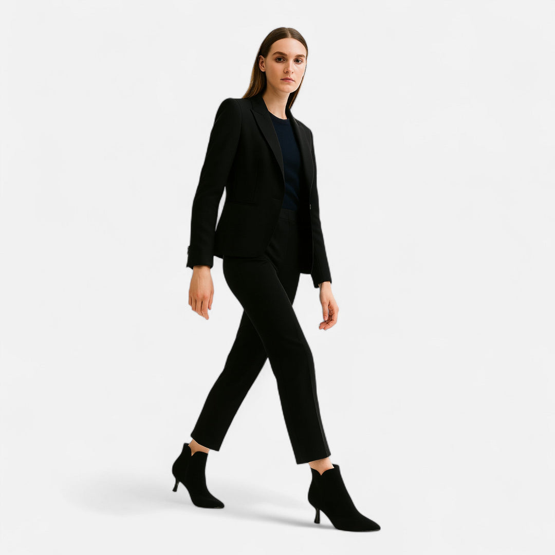 Nathalie | Elegante High Heel Stiefeletten mit Reißverschluss