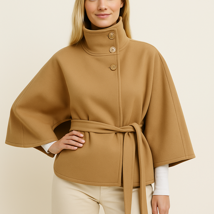 Tyraen | Eleganter Damen Cape-Mantel