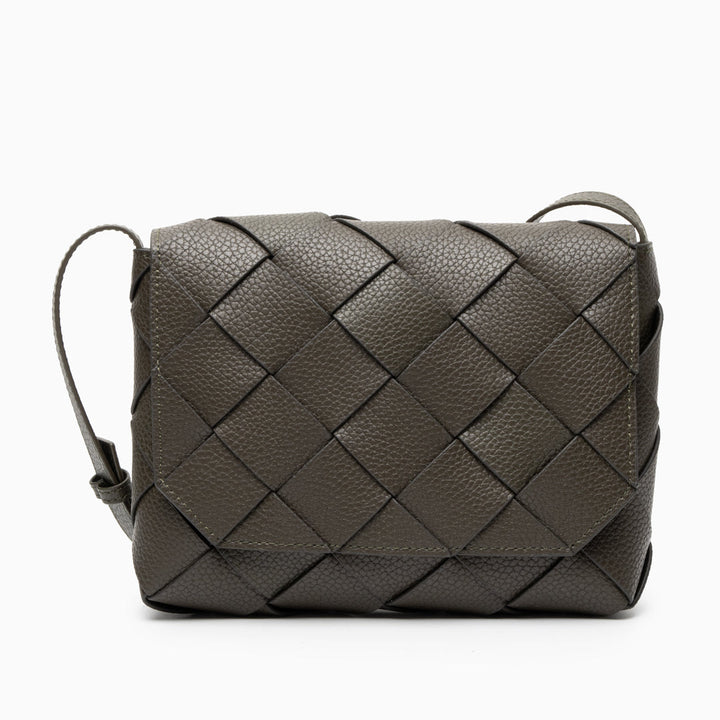 Avignon | Geflochtene Leder‑Crossbody‑Tasche