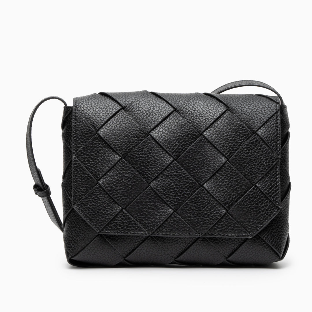 Avignon | Geflochtene Leder‑Crossbody‑Tasche