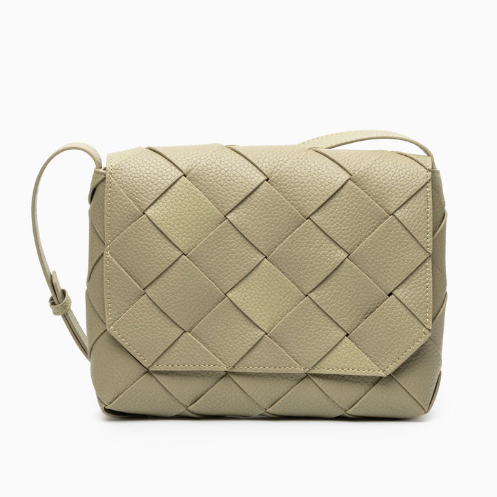 Avignon | Geflochtene Leder‑Crossbody‑Tasche