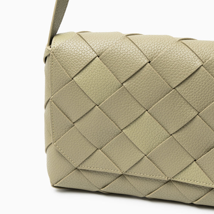 Avignon | Geflochtene Leder‑Crossbody‑Tasche