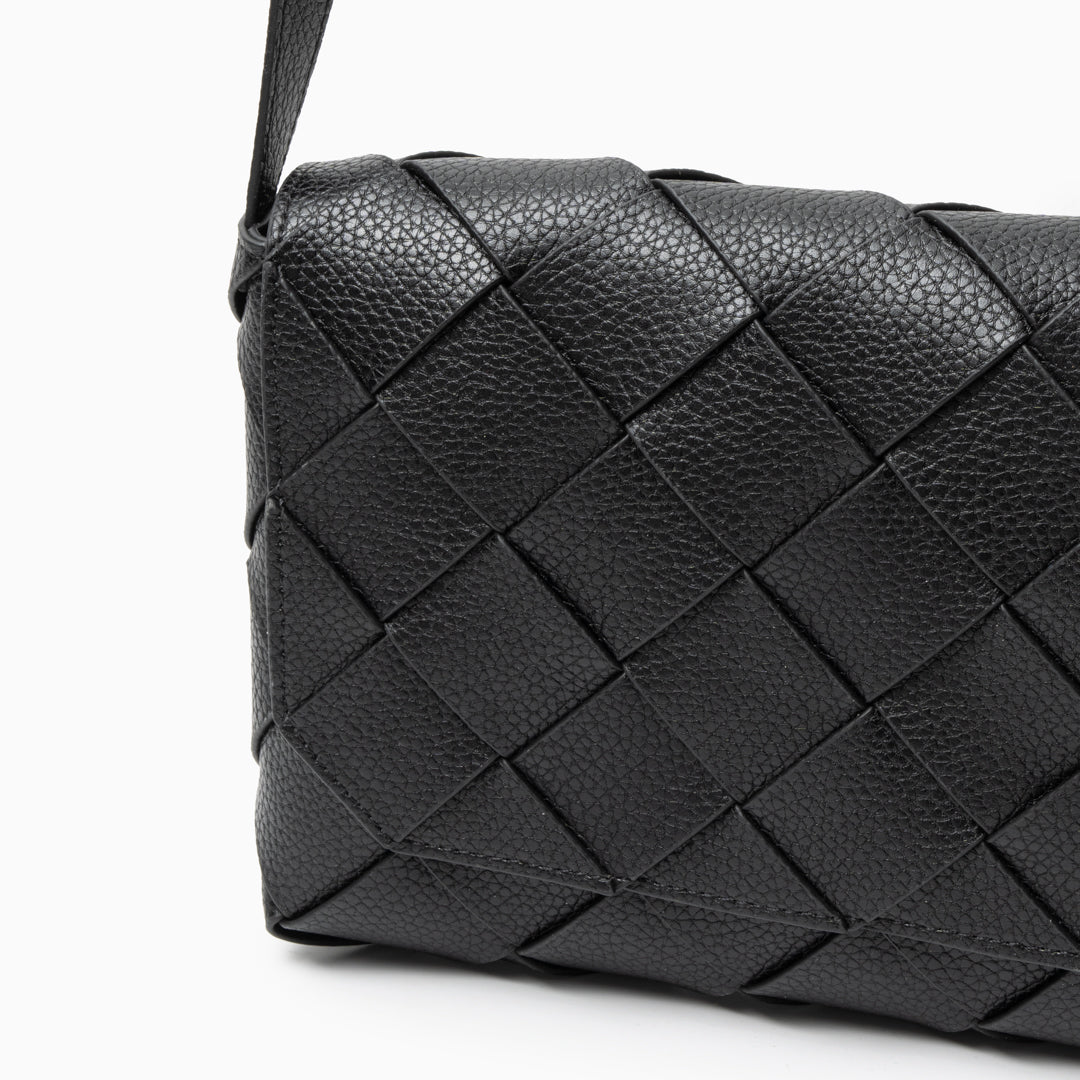 Avignon | Geflochtene Leder‑Crossbody‑Tasche