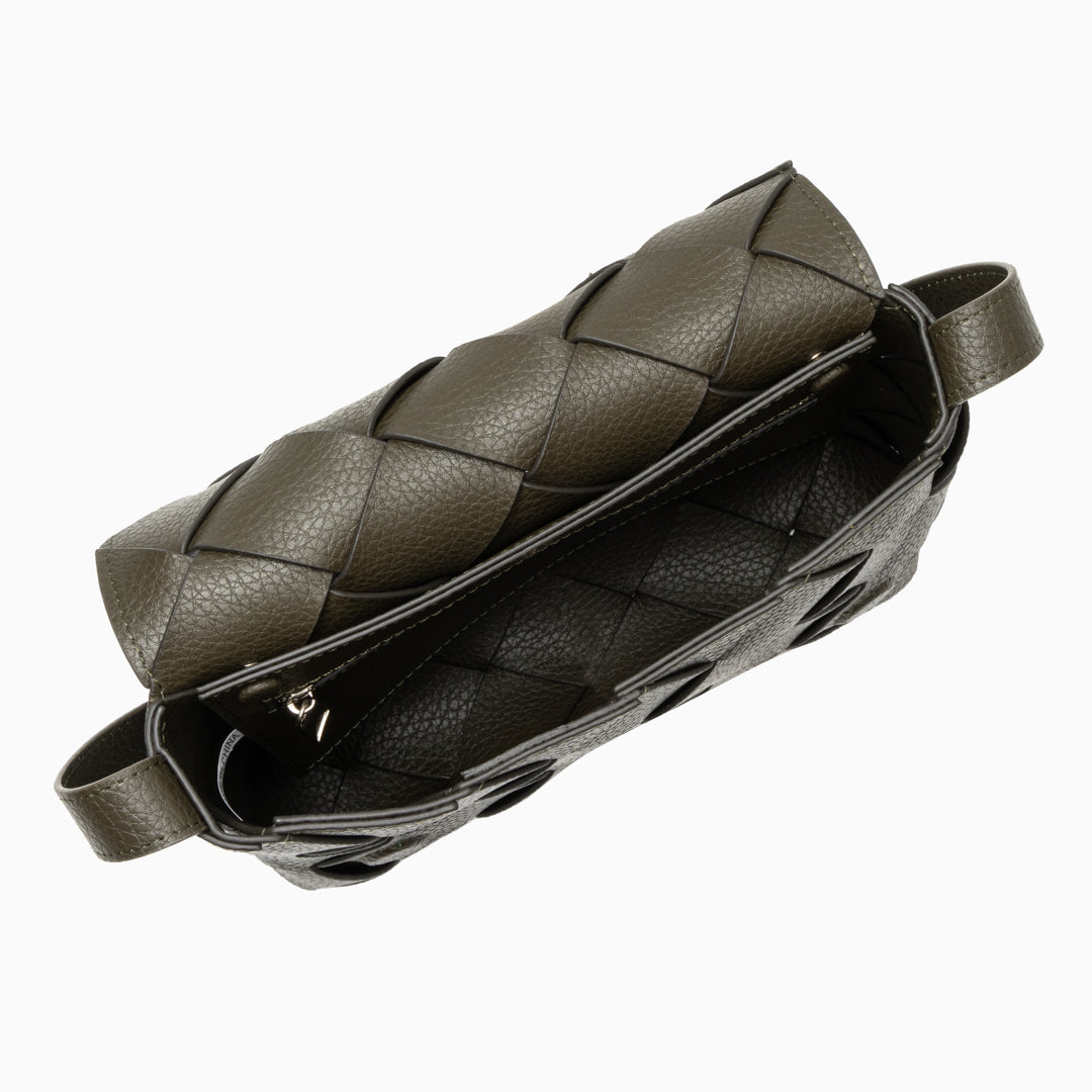 Avignon | Geflochtene Leder‑Crossbody‑Tasche