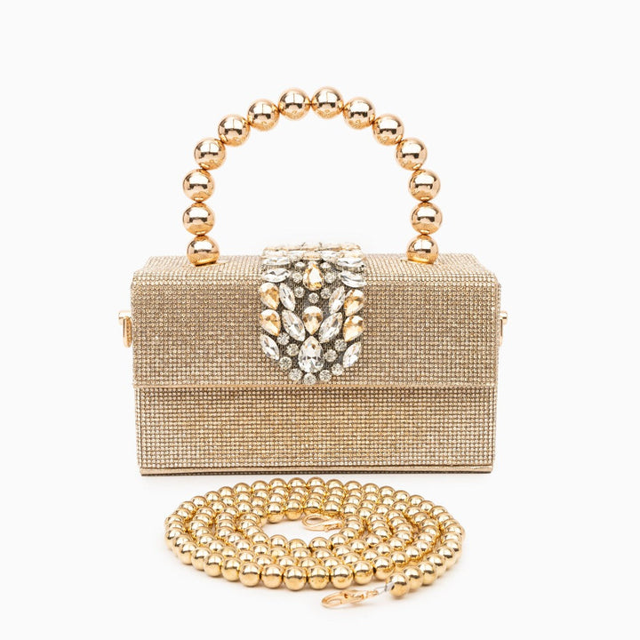 Kelowna | Glitzernde Kristall-Abendtasche