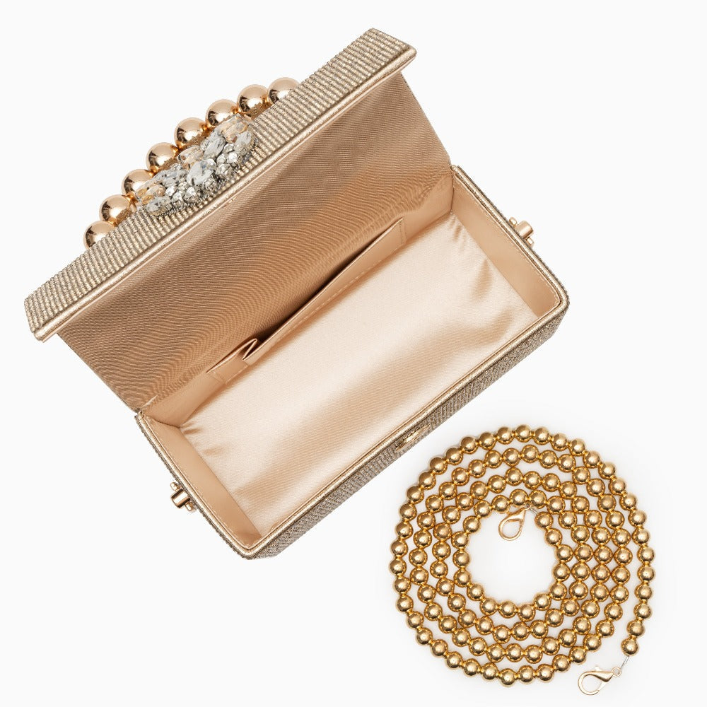 Kelowna | Glitzernde Kristall-Abendtasche