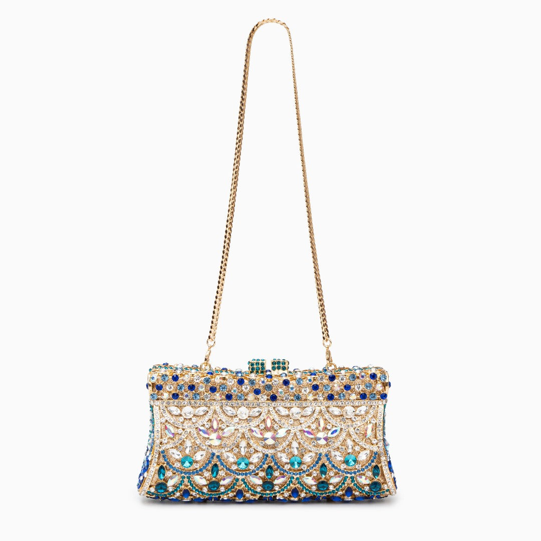 Aspen | Glamouröse Kristall-Clutch