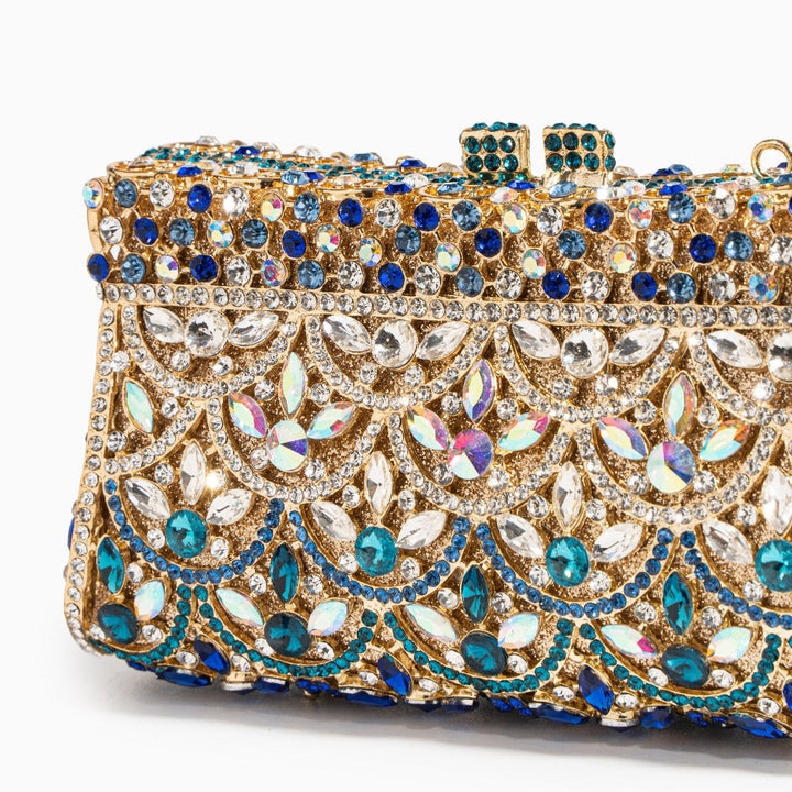 Aspen | Glamouröse Kristall-Clutch