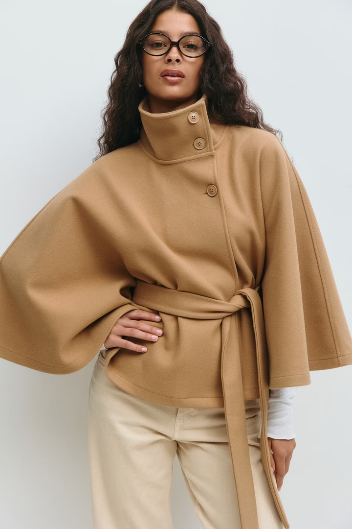 Tyraen | Eleganter Damen Cape-Mantel