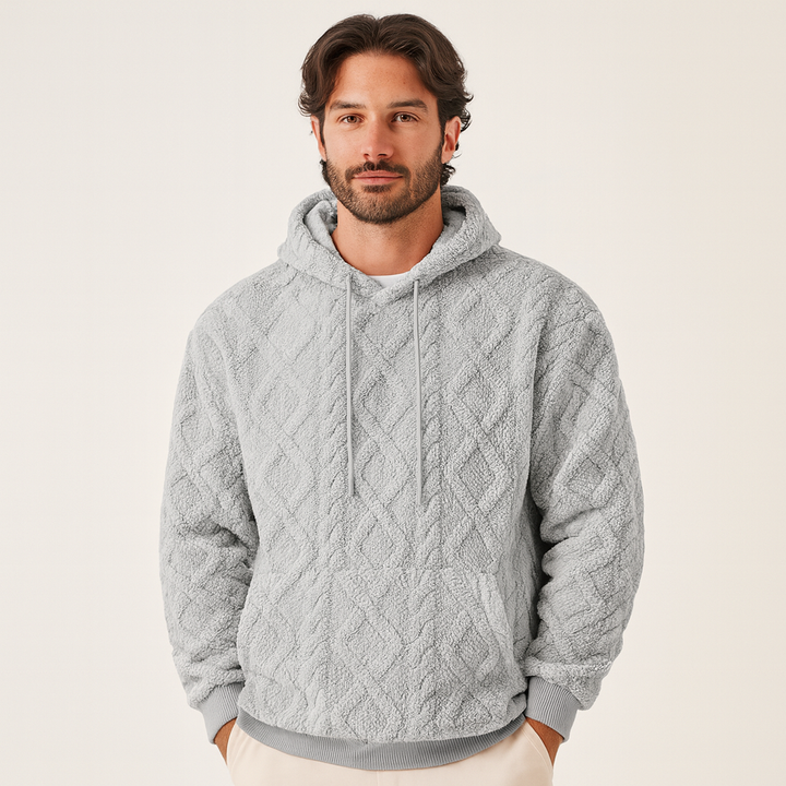 Jamal | Warmer Fleece Hoodie für Herren