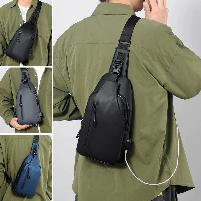 Bielefeld | Wasserfeste Crossbody Antidiebstahl Tasche