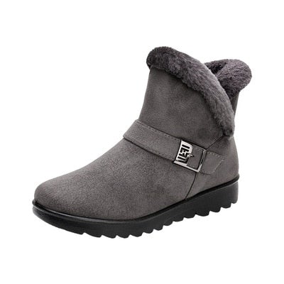 Noelie | Plüsch-Schneestiefel für Frauen