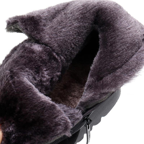 Noelie | Plüsch-Schneestiefel für Frauen