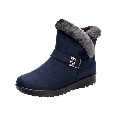 Noelie | Plüsch-Schneestiefel für Frauen