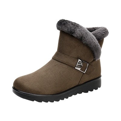 Noelie | Plüsch-Schneestiefel für Frauen