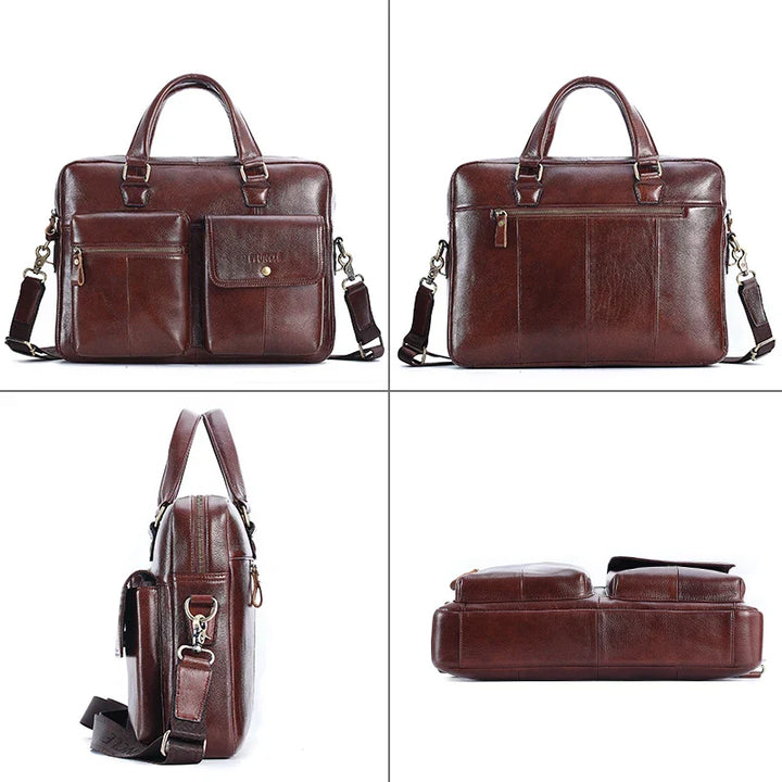 Muscat | Herren-Laptoptasche echtes Leder