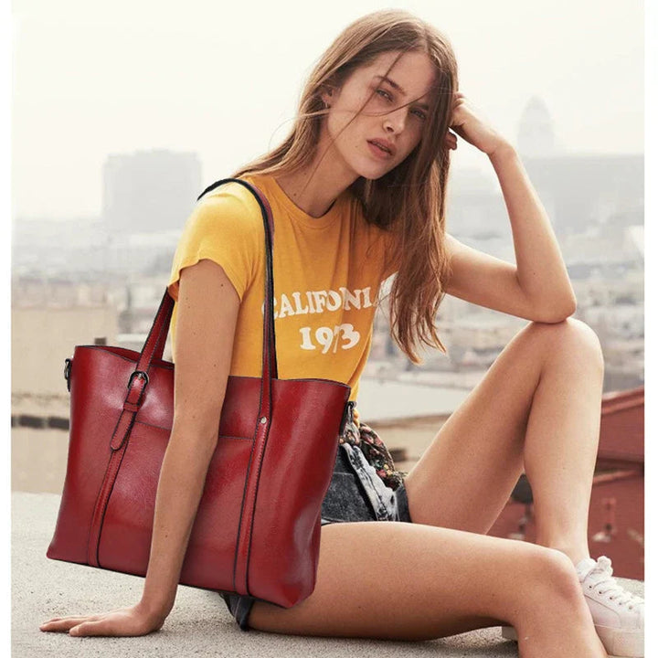 Wewak | elegante Vintage Leder‑Tasche