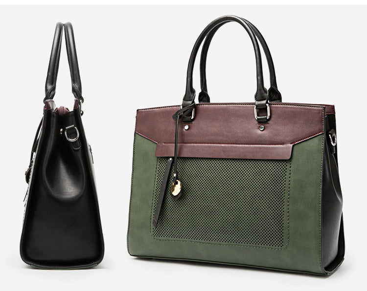 Reseda | Elegante Laptop Tote Bag aus Leder