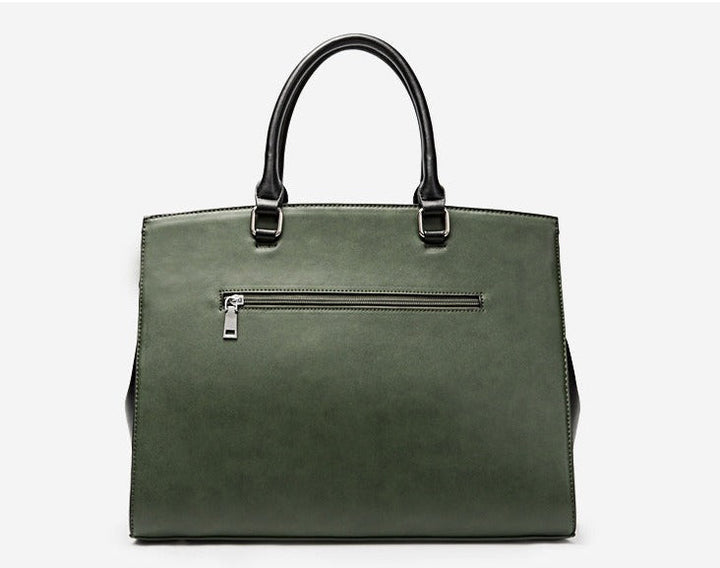 Reseda | Elegante Laptop Tote Bag aus Leder