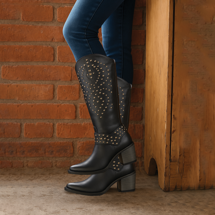 Liorenna | Western-Stiefel mit hohem Schaft