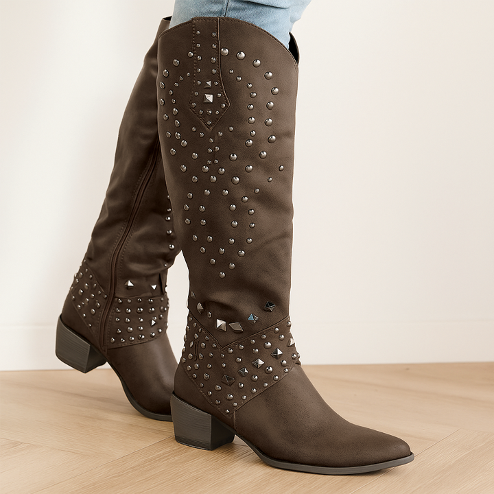 Liorenna | Western-Stiefel mit hohem Schaft