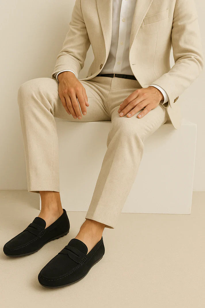 Harvey | Italienische Wildleder Suede Loafers