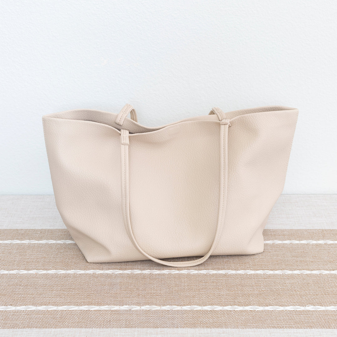 Lübeck | Elegante Leder Tote Bag