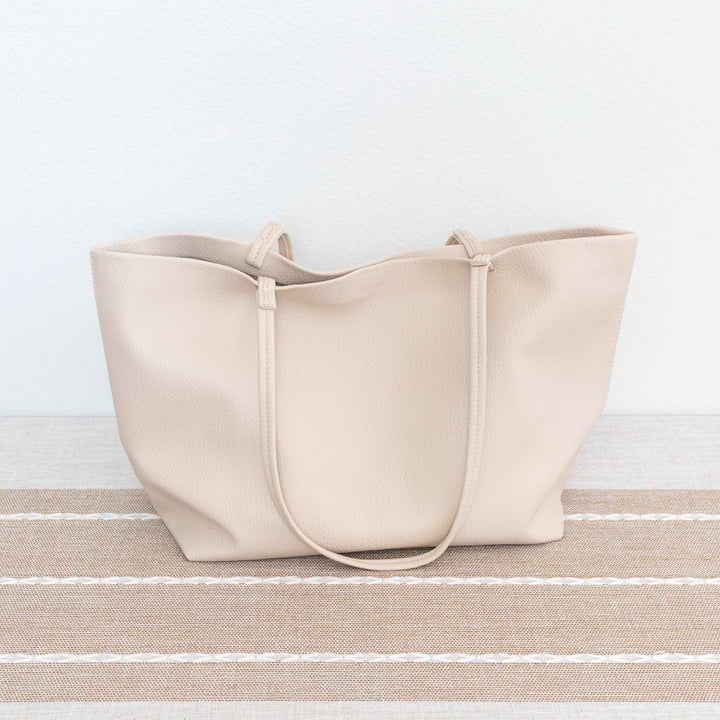 Lübeck | Elegante Leder Tote Bag