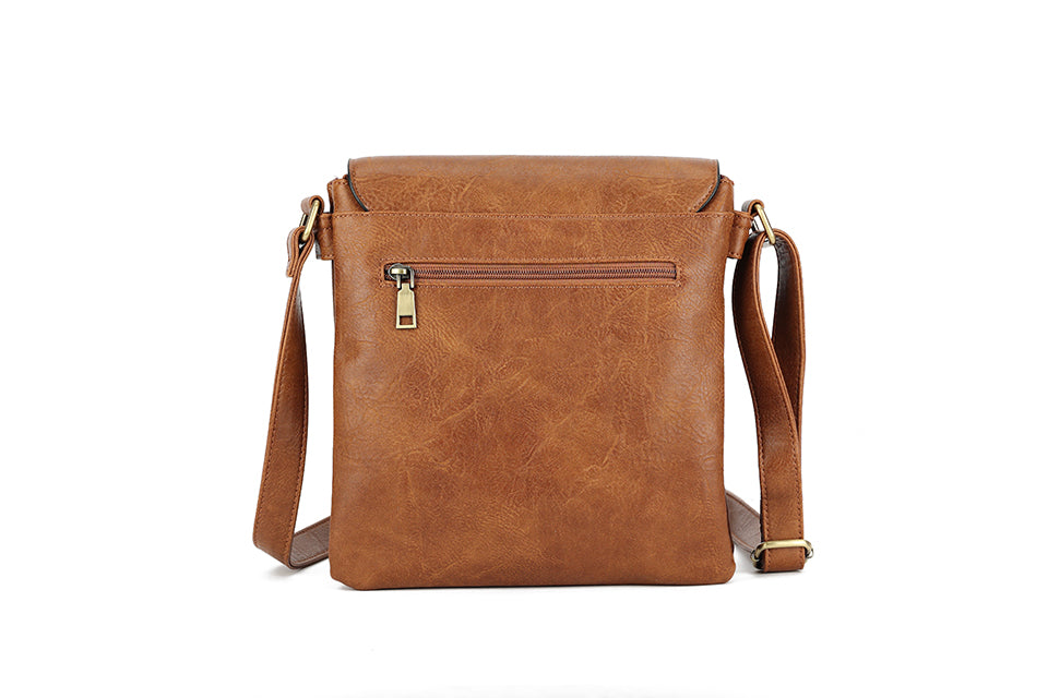 Montpellier | Vegane Crossbody Tasche mit Fächern
