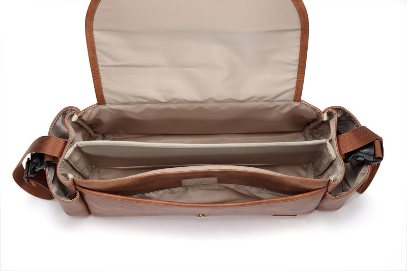Napier | PU‑Leder Kinderwagen‑Organizer