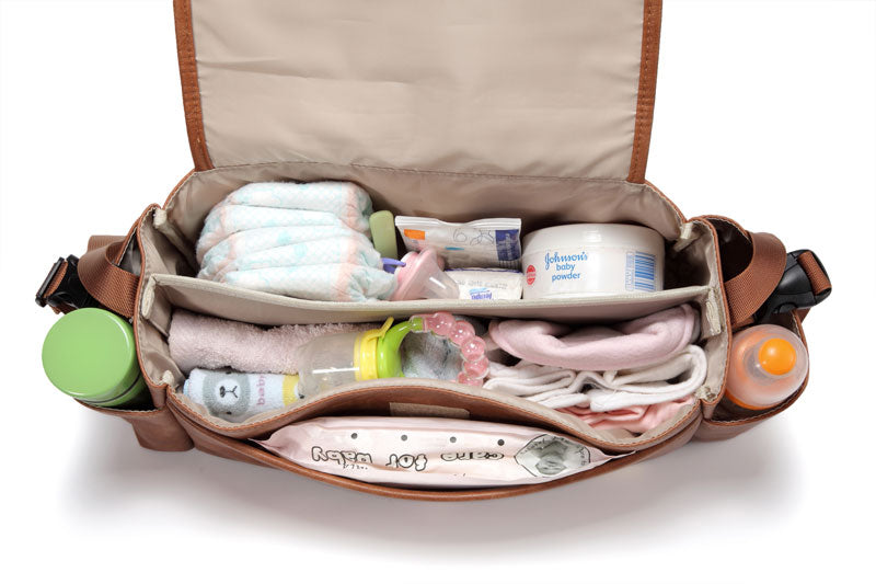 Napier | PU‑Leder Kinderwagen‑Organizer