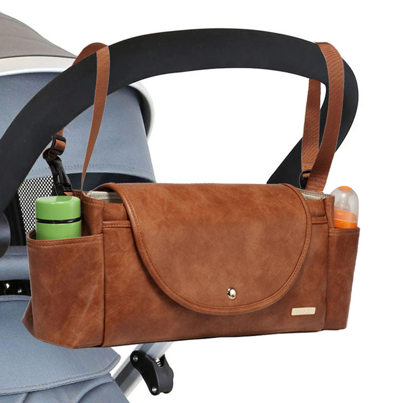 Napier | PU‑Leder Kinderwagen‑Organizer