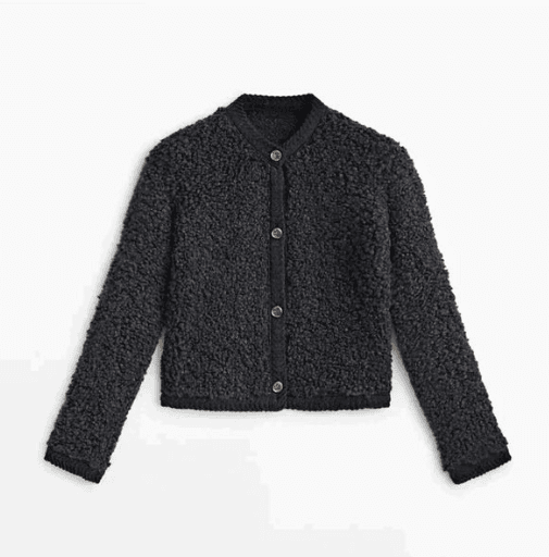 Olyssara | Trendiges Damen Overshirt im Teddy-Stil
