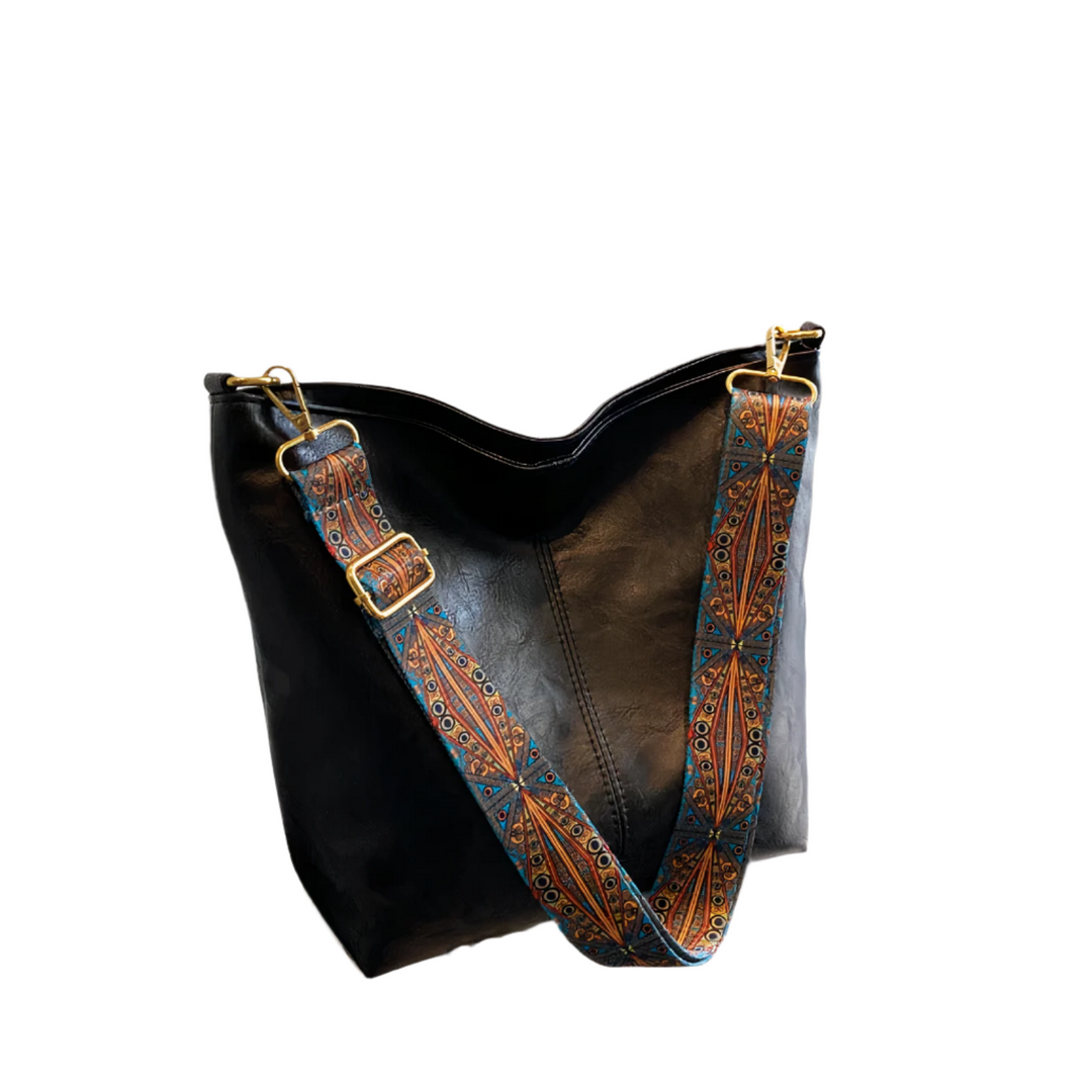 Havanna | Vintage Schultertasche aus Kunstleder