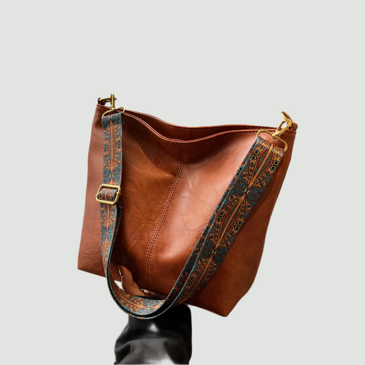 Havanna | Vintage Schultertasche aus Kunstleder
