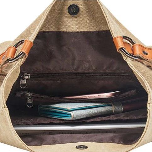 Hakodate | Große Retro Schultertasche
